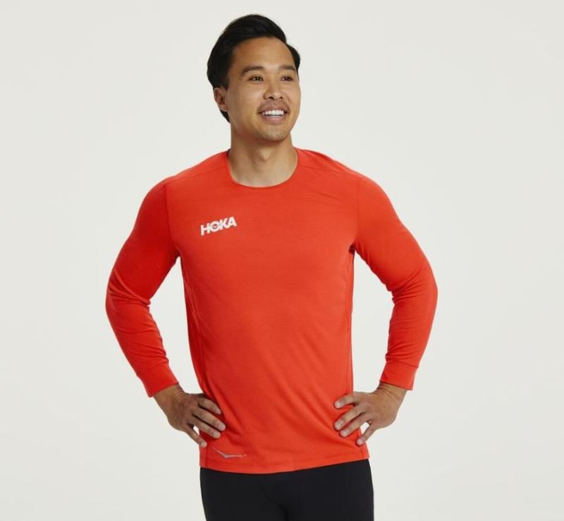 Hoka | Men's Performance 3/4 Sleeve Fiesta