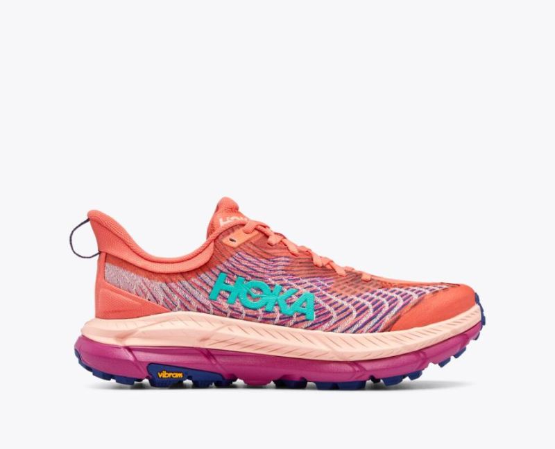 Hoka | Women's Mafate Speed 4-Camellia / Peach Parfait