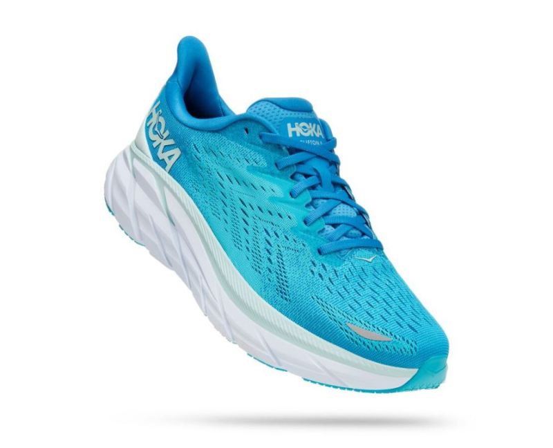 HOKA | MEN'S CLIFTON 8 IBIZA BLUE / SCUBA BLUE