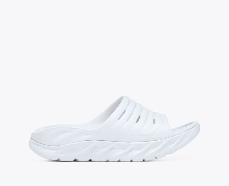 Hoka | Men's Ora Recovery Slide-White / White