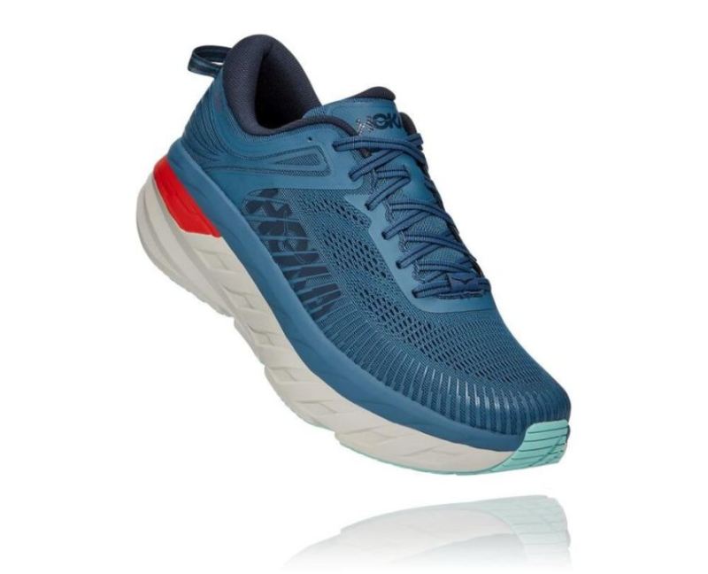 Hoka | Men's Bondi 7 Real Teal / Outer Space