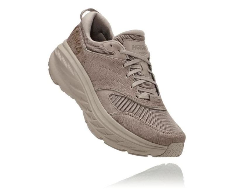 Hoka | Men's Hoka X Eg Bondi L Simply Taupe Cow Hair