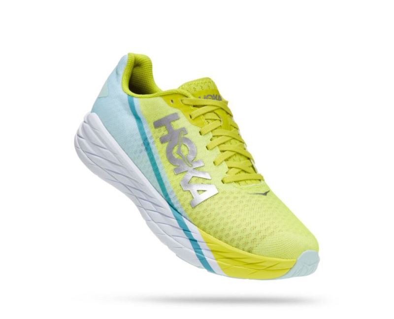 HOKA | MEN'S ROCKET X BLUE GLASS / EVENING PRIMROSE