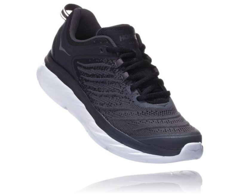 Hoka | Men's WoAkasa Versatile Sneaker Black / Dark Shadow