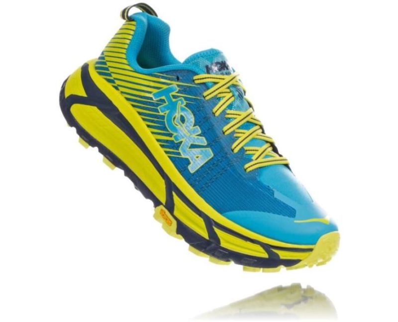 Hoka | Men's EVO Mafate 2 Cyan / Citrus