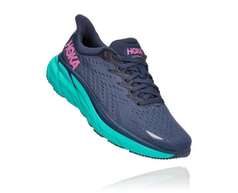 Hoka | Men's Clifton 8 Outer Space / Atlantis