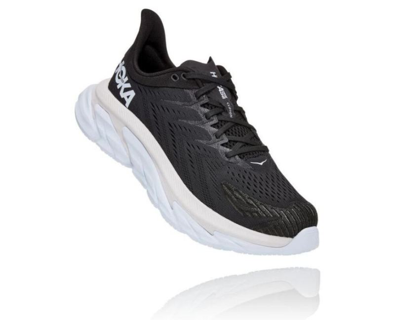 Hoka | Men's Clifton Edge Black / White