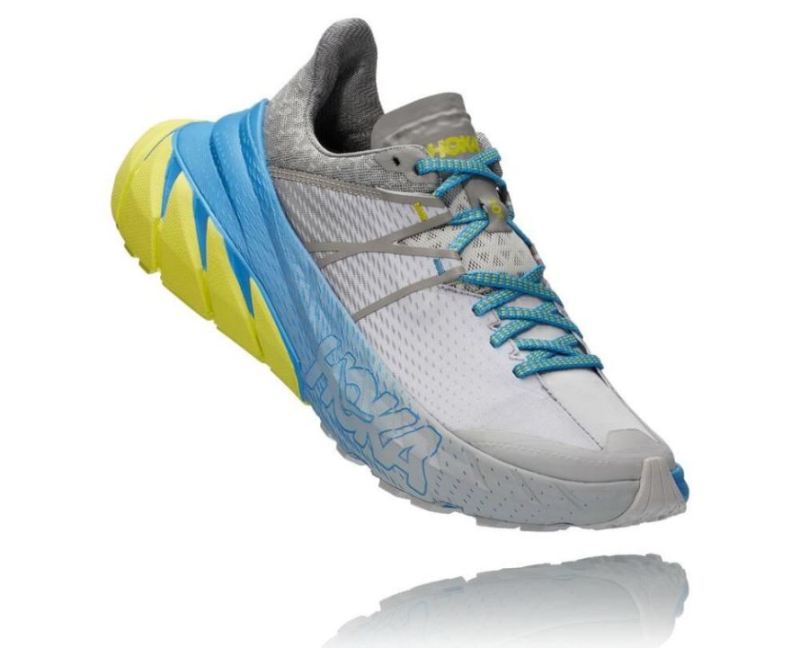 Hoka | Men's TenNine All Terrain Trail Running Shoe Drizzle / Lunar Rock