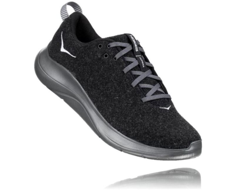 Hoka | Men's Hupana Flow Wool Black / Dark Shadow