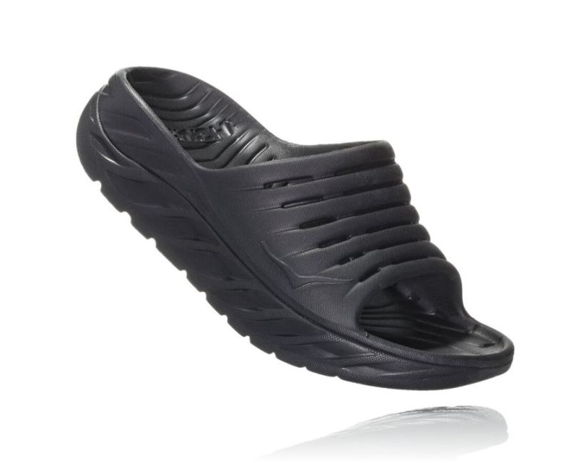 HOKA | MEN'S ORA RECOVERY SLIDE BLACK / BLACK