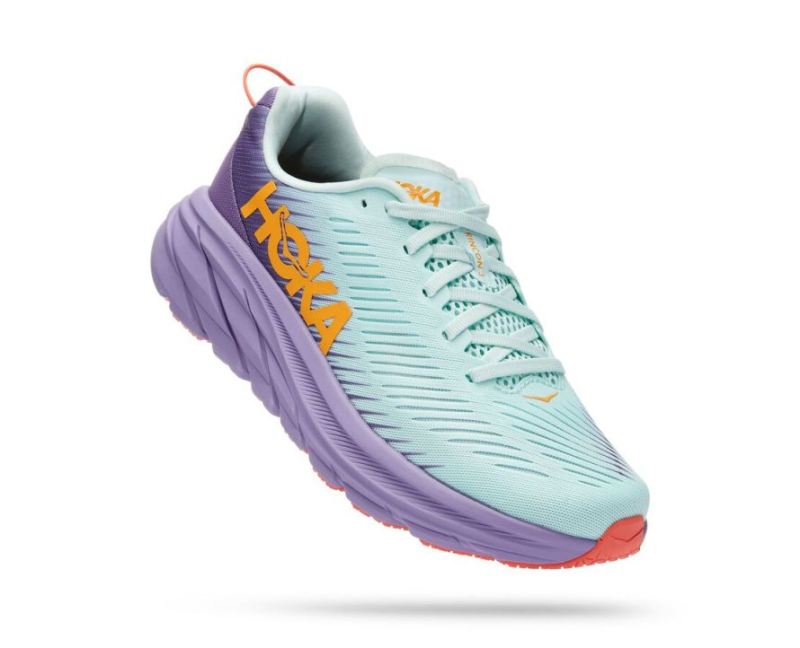 HOKA | WOMEN'S RINCON 3 BLUE GLASS / CHALK VIOLET