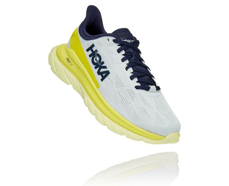 HOKA | WOMEN'S MACH 4 BLUE FLOWER / CITRUS