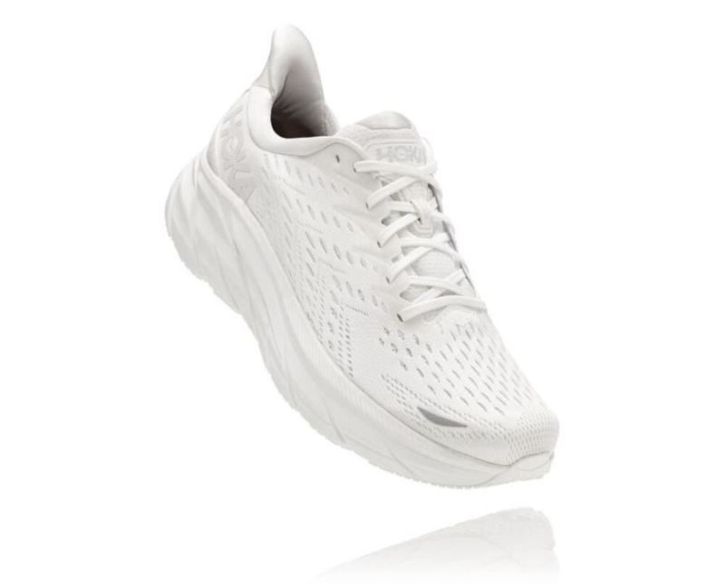 Hoka | Men's Clifton 8 White / White