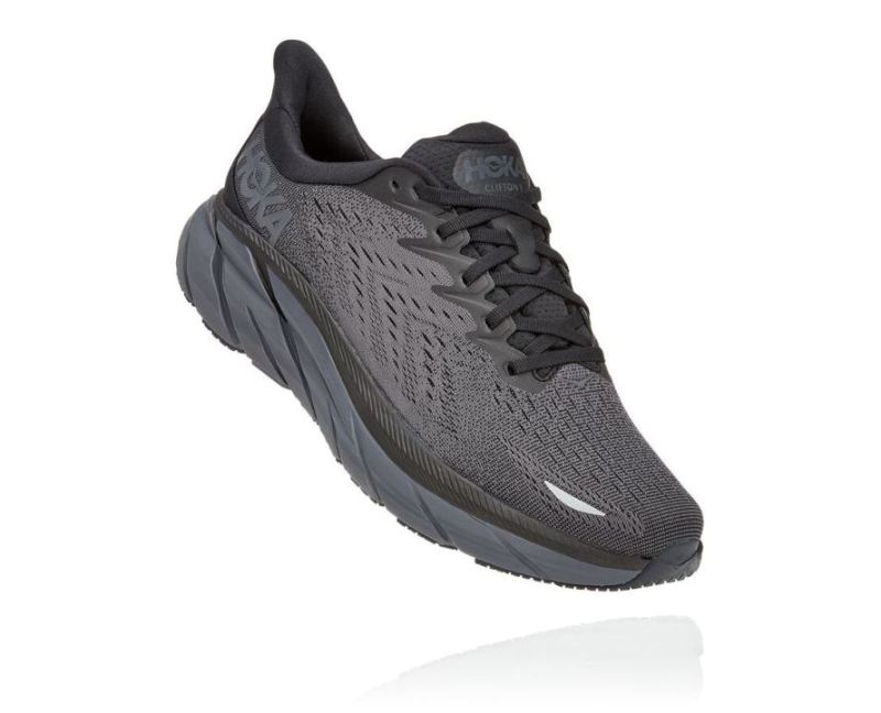 HOKA | MEN'S CLIFTON 8 BLACK / BLACK