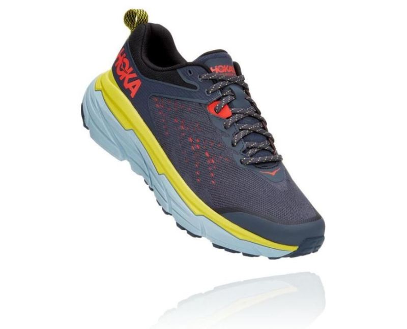 Hoka | Men's Challenger ATR 6 Ombre Blue / Green Sheen