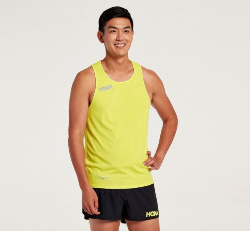 Hoka | Men's Singlet Citrus