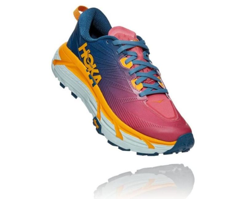 Hoka | Women's Mafate Speed 3 Moroccan Blue / Saffron