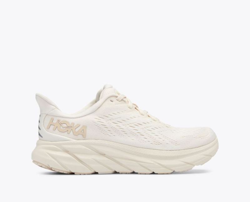 Hoka | Women's Clifton 8-Eggnog / Shifting Sand