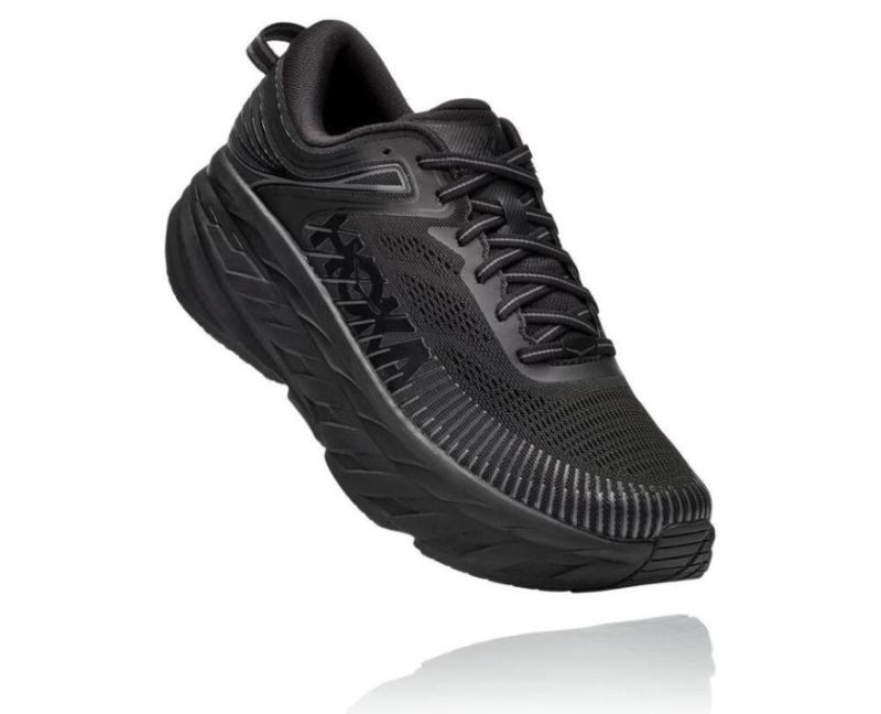 Hoka | Men's Bondi 7 Black / Black