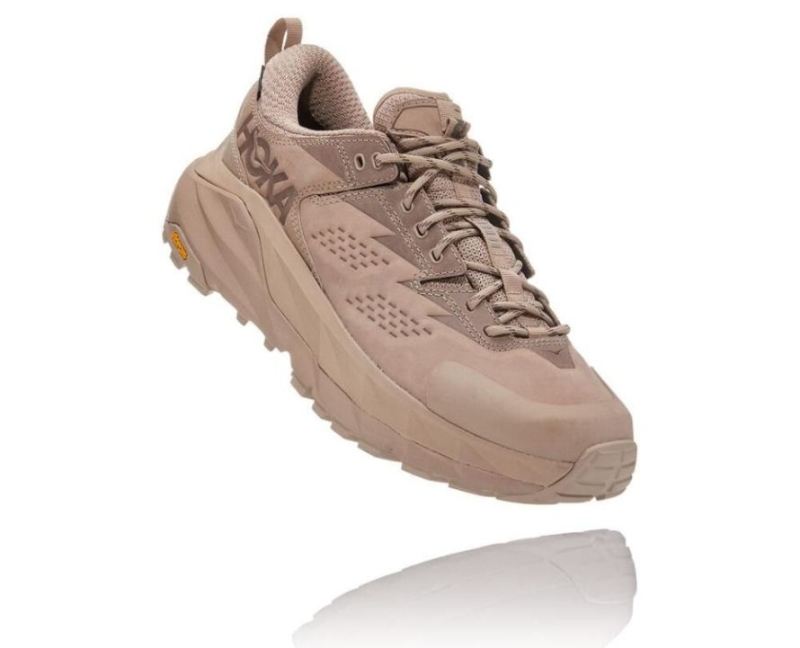 Hoka | Men's Kaha Low GORE-TEX Simply Taupe / Bungee Cord