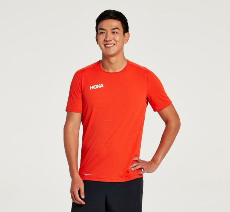 Hoka | Men's Performance Short Sleeve Fiesta