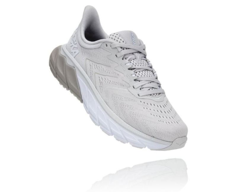 Hoka | Women's Arahi 5 Supportive Running Shoe Lunar Rock / Drizzle