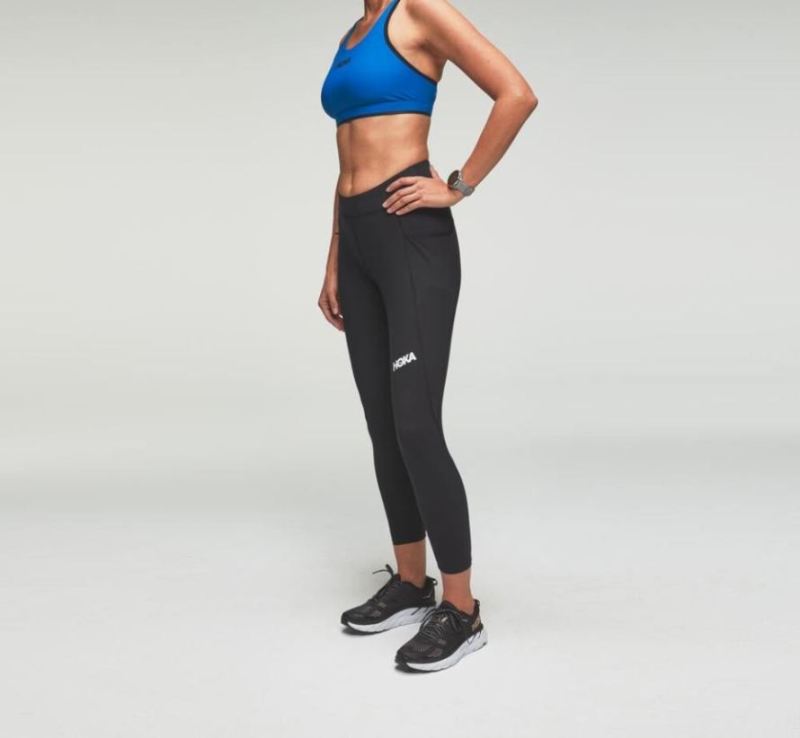 Hoka | Women's Performance Crop Tight Black