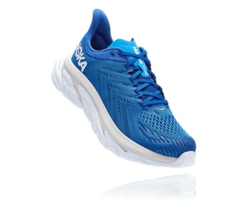 Hoka | Men's Clifton Edge Turkish Sea / White