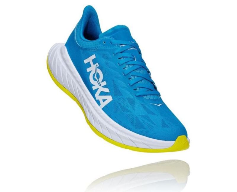 Hoka | Men's Carbon X 2 Diva Blue / Citrus