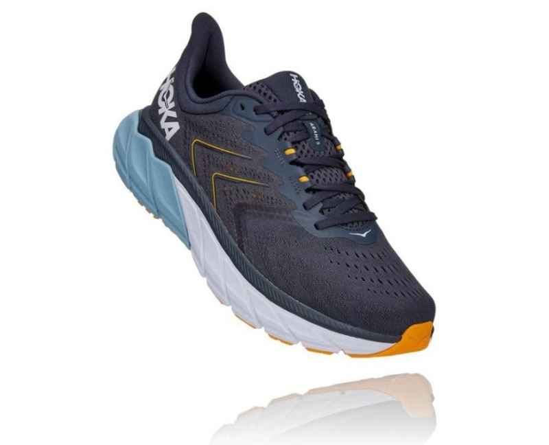 Hoka | Men's Arahi 5 Supportive Running Shoe Ombre Blue / Blue Fog