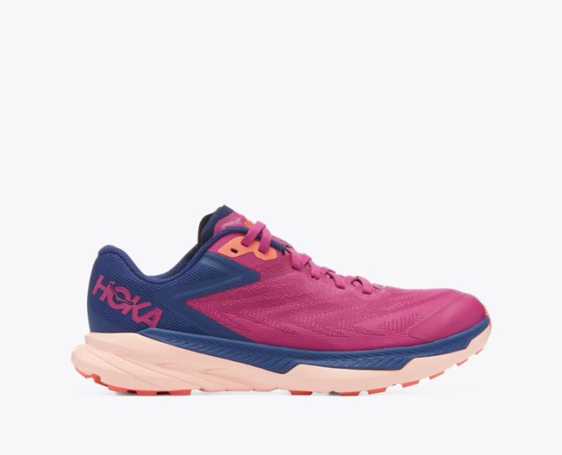 Hoka | Women's Zinal0-Festival Fuchsia / Bellwether Blue