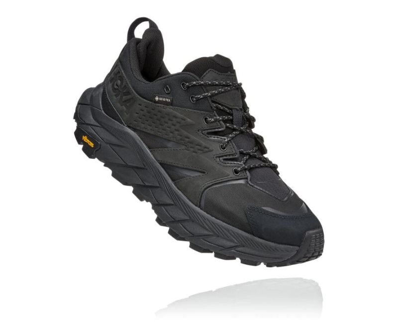 HOKA | MEN'S ANACAPA LOW GORE-TEX BLACK / BLACK