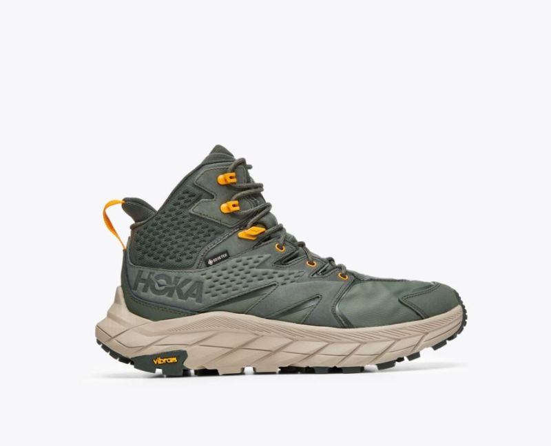 Hoka | Men's Anacapa Mid GTX-Thyme / Radiant Yellow