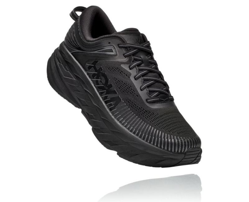 HOKA | MEN'S BONDI 7 BLACK / BLACK