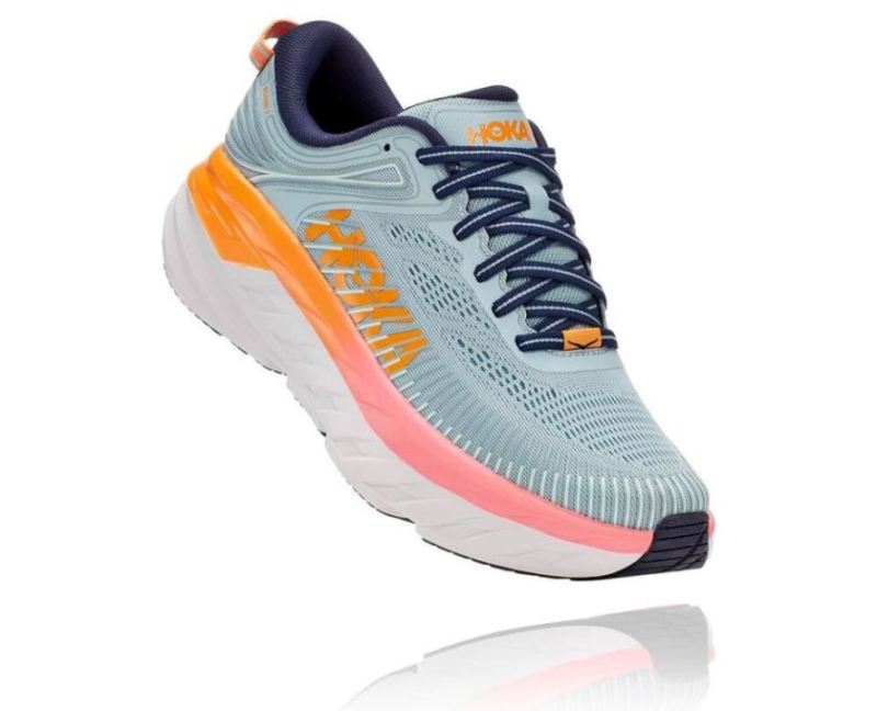 Hoka | Women's Bondi 7 Blue Haze / Black Iris