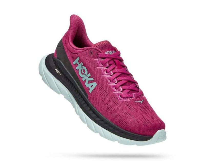 HOKA | WOMEN'S MACH 4 FESTIVAL FUCHSIA / BLACK