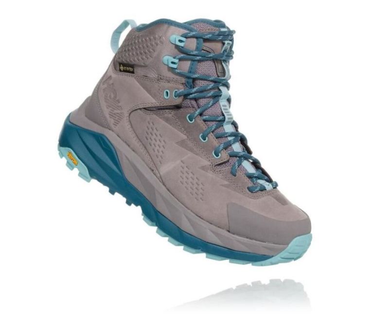 Hoka | Women's Kaha GORE-TEX Frost Gray / Aqua Haze