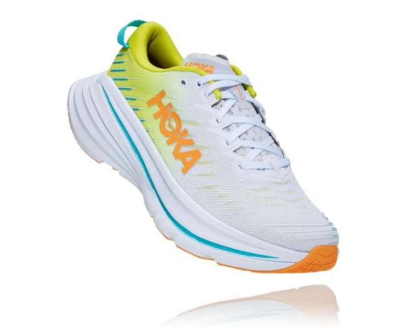 Hoka | Men's Bondi X White / Evening Primrose