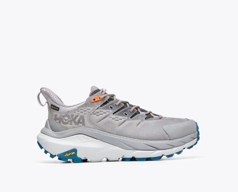 Hoka | Men's Kaha 2 Low GTX-Sharkskin / Blue Coral