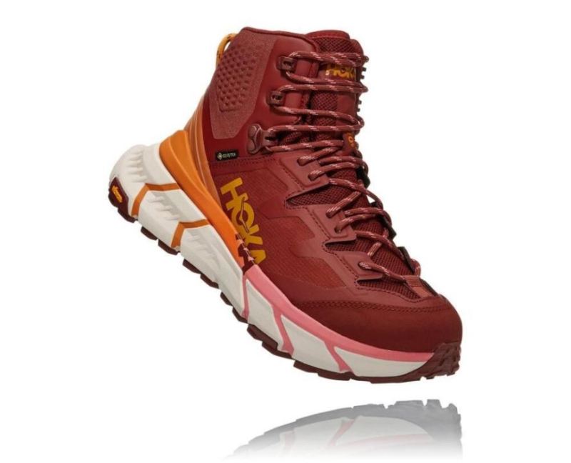 Hoka | Women's TenNine Hike GORE-TEX Cherry Mahogany / Strawberry Ice