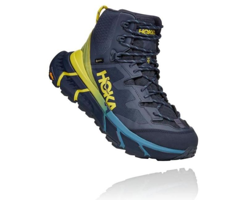 Hoka | Men's TenNine Hike GORE-TEX Ombre Blue / Green Sheen