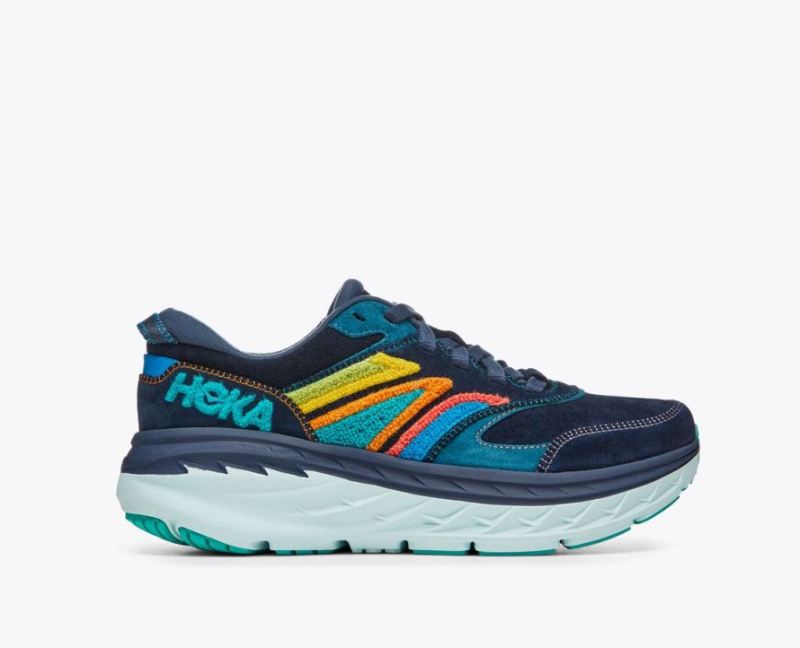 Hoka | Men's Bondi L Embroidery-Outer Space / Atlantis