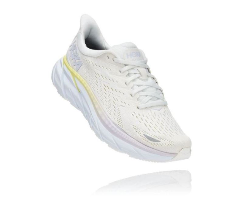 Hoka | Women's Clifton 8 Blanc De Blanc / Bright White