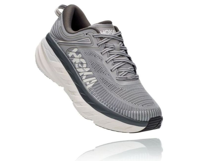 Hoka | Men's Bondi 7 Wild Dove / Dark Shadow