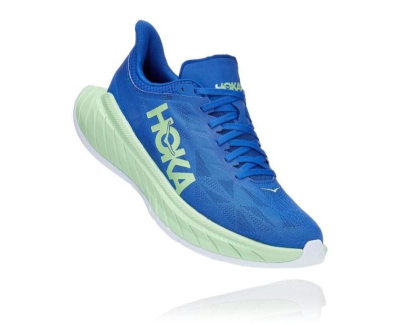 Hoka | Men's Carbon X 2 Dazzling Blue / Green Ash