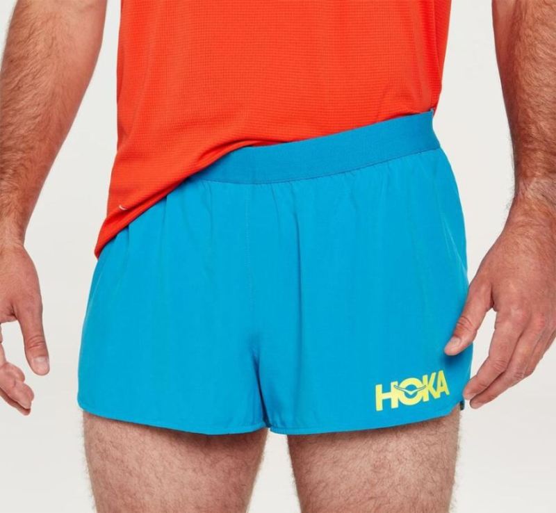 Hoka | Men's Performance Woven 2" Short Diva Blue