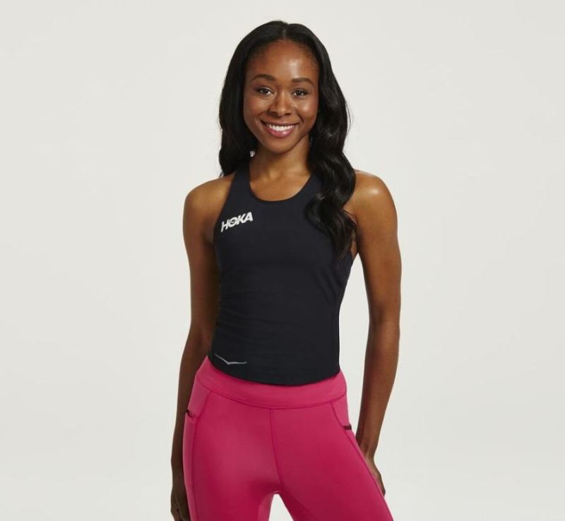 Hoka | Women's Fitted Tank Black