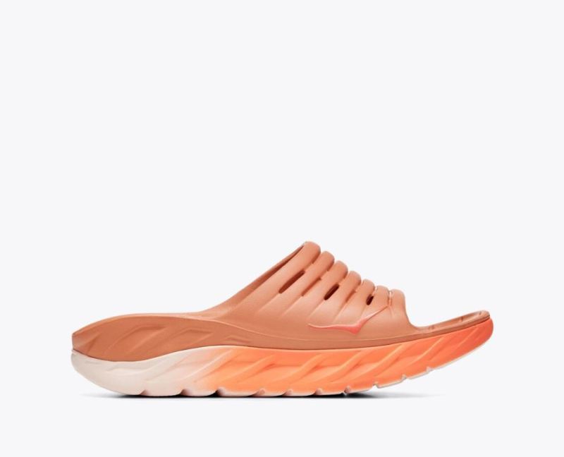 Hoka | Men's Ora Recovery Slide-Baked Clay / Camellia