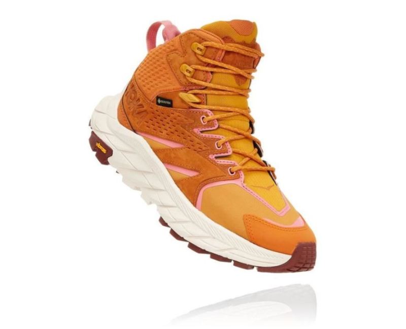 Hoka | Women's Anacapa Mid GORE-TEX Desert Sun / Golden Yellow