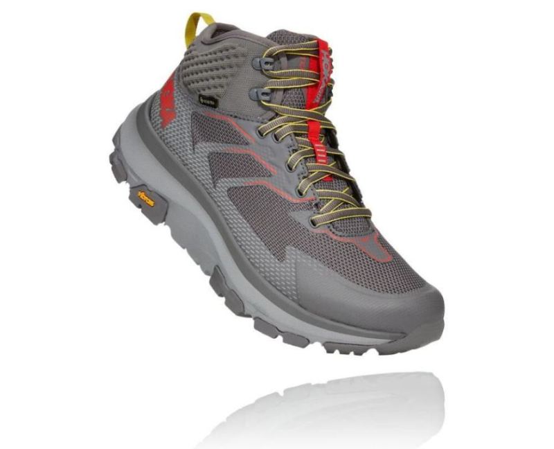 Hoka | Men's Toa GORE-TEX Charcoal Gray / Fiesta